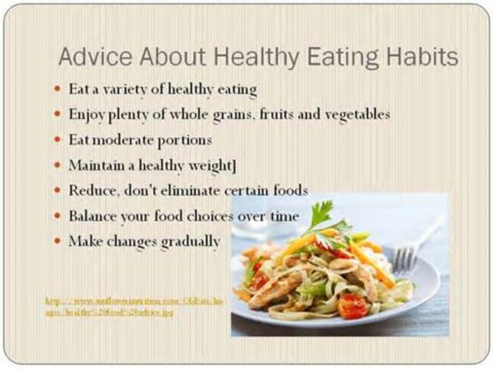 Healthy Eating Habits