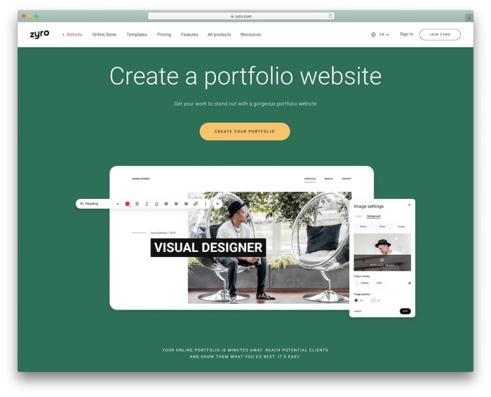 Building an Online Portfolio